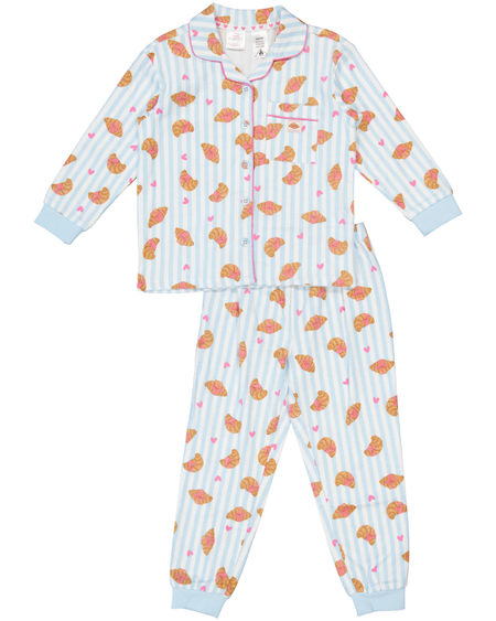Girls 2-7 Bamboo Viscose Flannel Pyjamas Girls 2-7 Bamboo Viscose Flannel Pyjamas