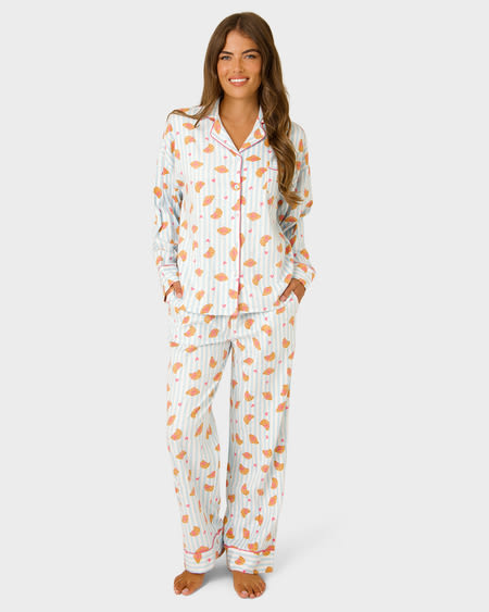 Womens Bamboo Viscose Flannel Pyjamas Womens Bamboo Viscose Flannel Pyjamas