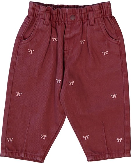 Baby Barrel Denim Jean With Embroidery Baby Barrel Denim Jean With Embroidery