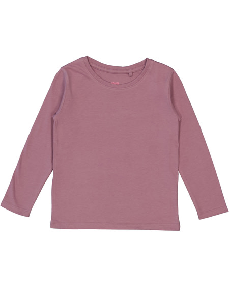 Toddler Girls Long Sleeve Plain Tee Toddler Girls Long Sleeve Plain Tee