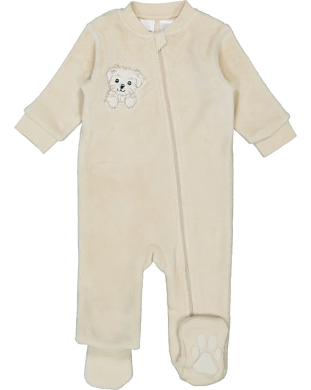 Baby Coral Fleece Romper Baby Coral Fleece Romper