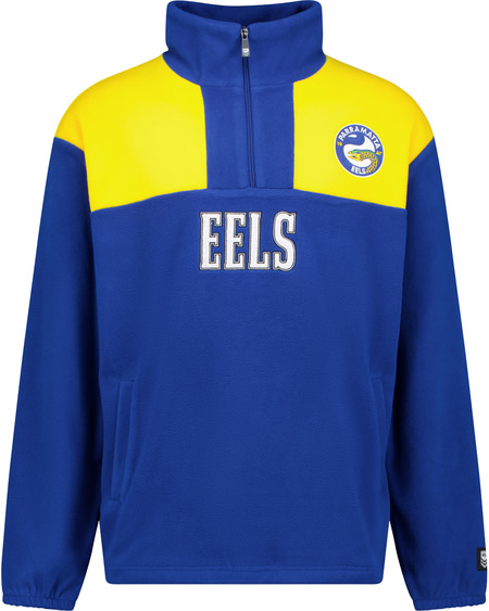 Eels NRL Adult Polar Fleece Zip Sweat Eels NRL Adult Polar Fleece Zip Sweat