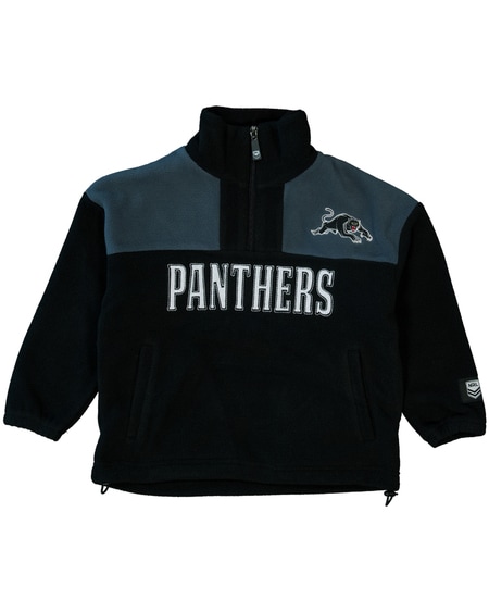 Panthers NRL Toddler Polar Fleece Zip Sweat Panthers NRL Toddler Polar Fleece Zip Sweat