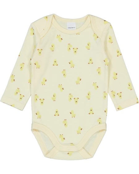 Baby Long Sleeve Cotton Interlock Bodysuit Baby Long Sleeve Cotton Interlock Bodysuit
