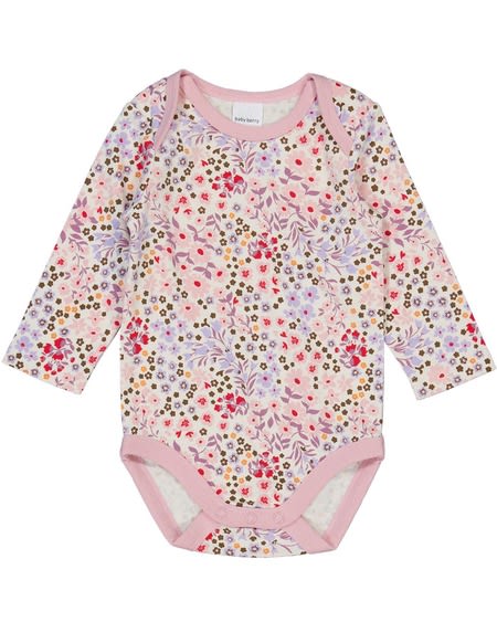Baby Long Sleeve Cotton Interlock Bodysuit Baby Long Sleeve Cotton Interlock Bodysuit