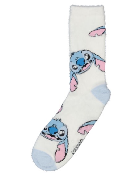 Disney Stitch Fluffy Womens Socks Disney Stitch Fluffy Womens Socks