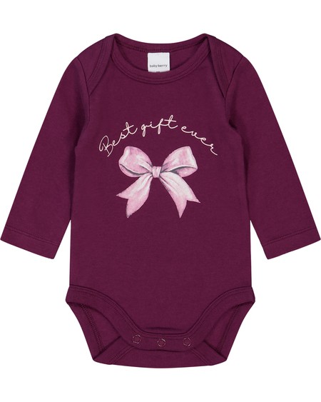 Baby Long Sleeve Cotton Interlock Bodysuit Baby Long Sleeve Cotton Interlock Bodysuit