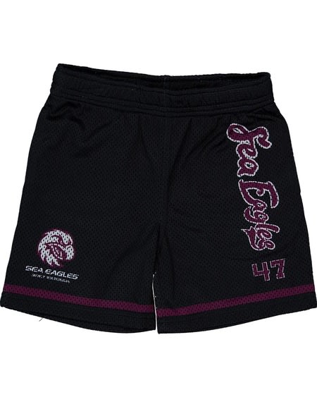 Manly NRL Toddler Mesh Shorts Manly NRL Toddler Mesh Shorts