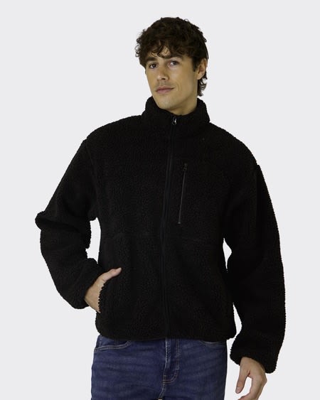Mens Ls Panel Borg Jacket Mens Ls Panel Borg Jacket