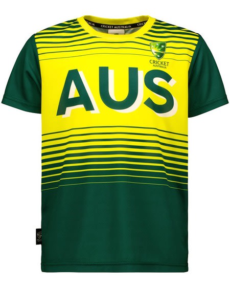 Cricket Australia Kids Training T-Shirt Cricket Australia Kids Training T-Shirt
