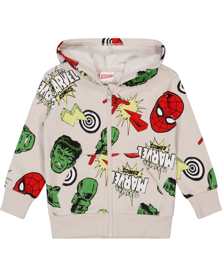 Kids Spiderman Zip Thru Hoodie Kids Spiderman Zip Thru Hoodie