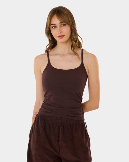 Womens Strappy Scoop Cami Womens Strappy Scoop Cami