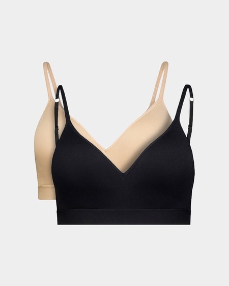 Sienna 2 Pack Wirefree Bra Sienna 2 Pack Wirefree Bra