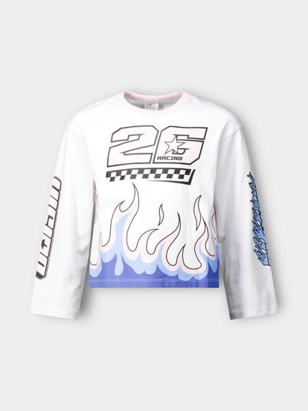 Girls Boxy Long Sleeve T-Shirt Girls Boxy Long Sleeve T-Shirt