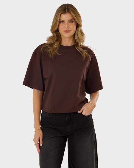 Womens Crop Boxy Tee Womens Crop Boxy Tee
