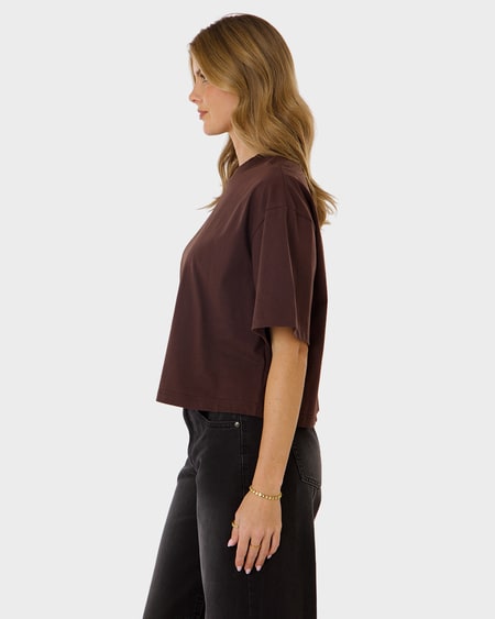 Womens Crop Boxy Tee Womens Crop Boxy Tee