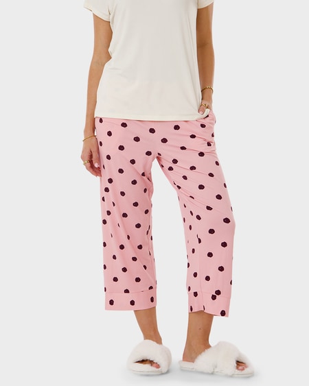 Womens Premium Comfort Soft 3/4 Pj Pant Womens Premium Comfort Soft 3/4 Pj Pant