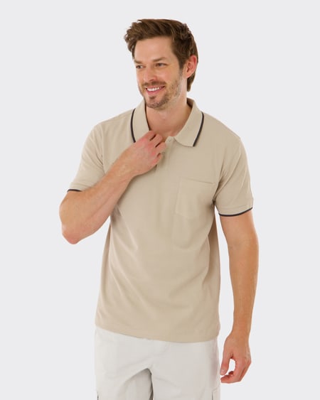 Mens Cotton Short Sleeve Polo Mens Cotton Short Sleeve Polo