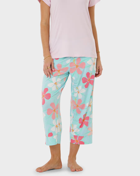 Womens Premium Comfort Soft 3/4 Pj Pant Womens Premium Comfort Soft 3/4 Pj Pant