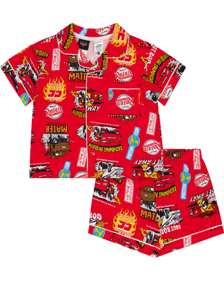 Boys 2-7 Cars Tailored Cotton Pyjama Boys 2-7 Cars Tailored Cotton Pyjama