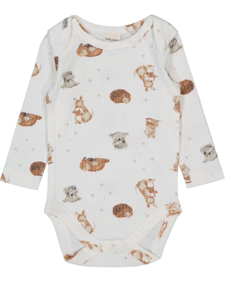 Baby Long Sleeve Organic Cotton Rib Bodysuit Baby Long Sleeve Organic Cotton Rib Bodysuit