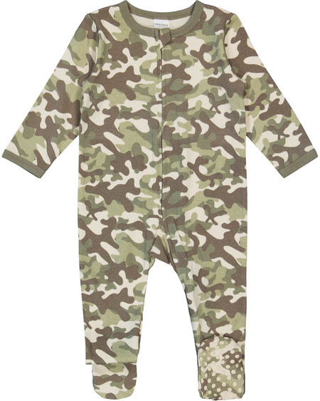 Baby Cotton 2-Way Zip Romper Baby Cotton 2-Way Zip Romper