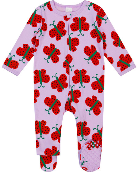 Baby Cotton 2-Way Zip Romper Baby Cotton 2-Way Zip Romper