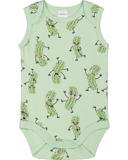 Baby Cotton Sleeveless Bodysuit Baby Cotton Sleeveless Bodysuit