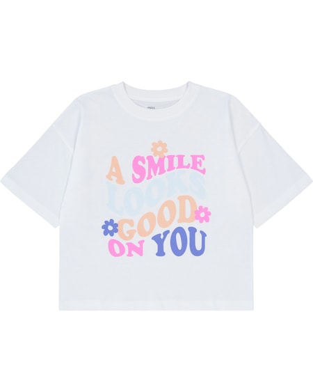 Girls Short Sleeve Print T-Shirt Girls Short Sleeve Print T-Shirt