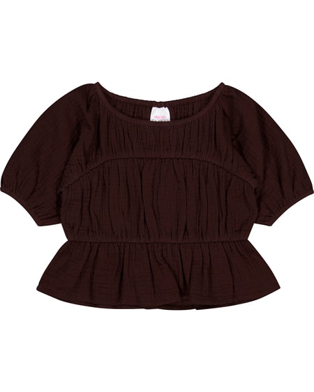 Toddler Girls Gathered Blouse Toddler Girls Gathered Blouse