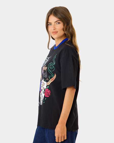 Womens Heavy Weight Printed Tee Womens Heavy Weight Printed Tee