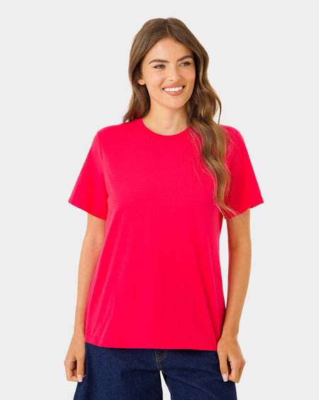 Womens Cotton Boxy Tee Womens Cotton Boxy Tee
