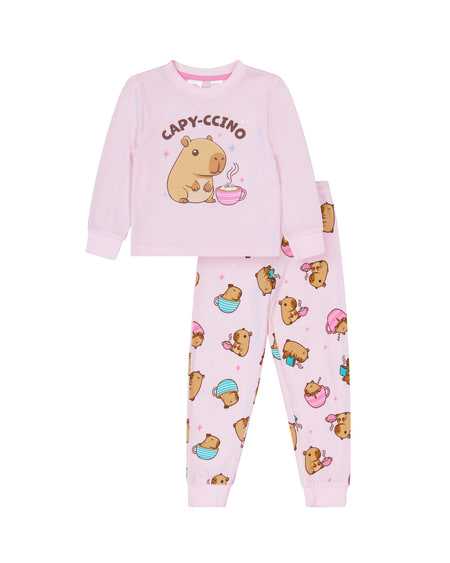 Girls 2-7 Soft Touch Lounge Pyjamas Girls 2-7 Soft Touch Lounge Pyjamas