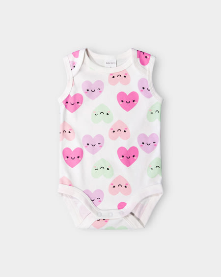 Baby Cotton Sleeveless Bodysuit Baby Cotton Sleeveless Bodysuit