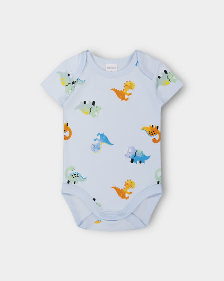 Baby Short Sleeve Cotton Interlock Bodysuit Baby Short Sleeve Cotton Interlock Bodysuit