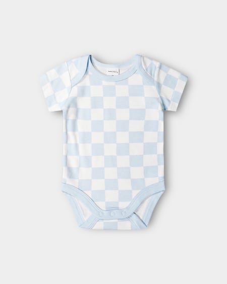 Baby Short Sleeve Cotton Interlock Bodysuit Baby Short Sleeve Cotton Interlock Bodysuit