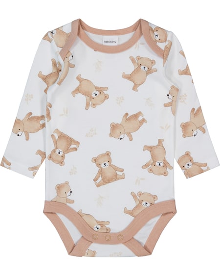 Baby Long Sleeve Cotton Interlock Bodysuit Baby Long Sleeve Cotton Interlock Bodysuit