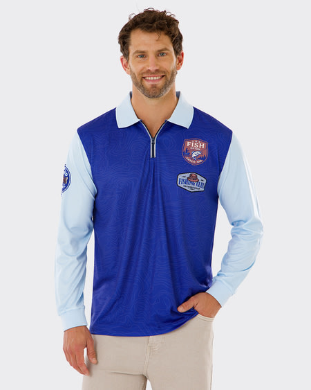 Mens Long Sleeve Mesh Polo Mens Long Sleeve Mesh Polo