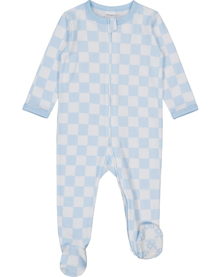 Baby Cotton 2-Way Zip Romper Baby Cotton 2-Way Zip Romper