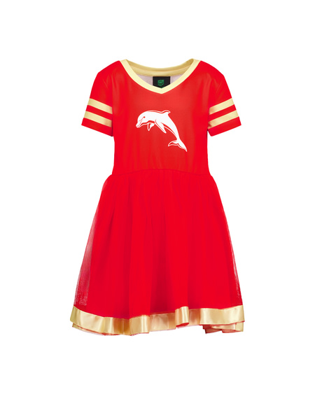 Dolphins NRL Toddler Cheer Dress Dolphins NRL Toddler Cheer Dress