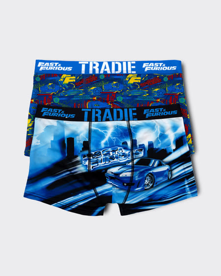 Tradie Boy Quick Dry 2 Pack Sport Trunk Tradie Boy Quick Dry 2 Pack Sport Trunk