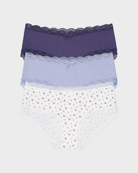 3 Pack Micro Lace Boyleg 3 Pack Micro Lace Boyleg