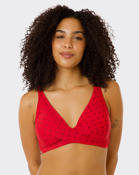 Womens Twist Front Bikini Top Womens Twist Front Bikini Top
