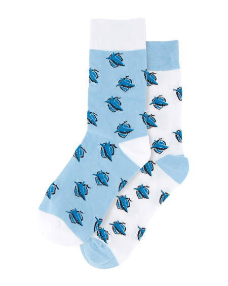 Sharks 2 Pack NRL Socks Sharks 2 Pack NRL Socks