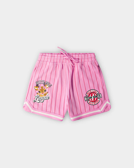 Toddler Girls Christmas Varsity Short Toddler Girls Christmas Varsity Short