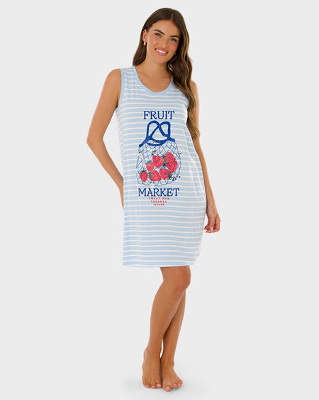 Womens Jersey Tank Nightie Womens Jersey Tank Nightie