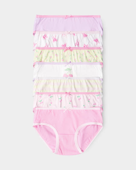 Toddler Girls 7 Pack Brief Toddler Girls 7 Pack Brief