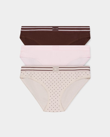 3 Pack Cotton Bikini 3 Pack Cotton Bikini