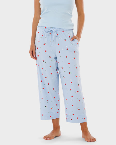 Womens Premium Comfort Soft 3/4 Pj Pant Womens Premium Comfort Soft 3/4 Pj Pant