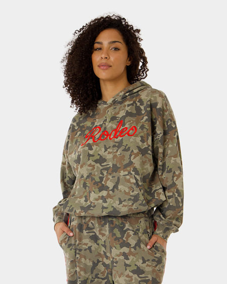 Womens Acid Wash Camo Hoodie Womens Acid Wash Camo Hoodie